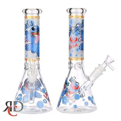 WATER PIPE BEAKER BEAR GLOW IN DARK WP12068 1CT